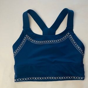 Soulcycle x Target Contour Stitch Longline Bra